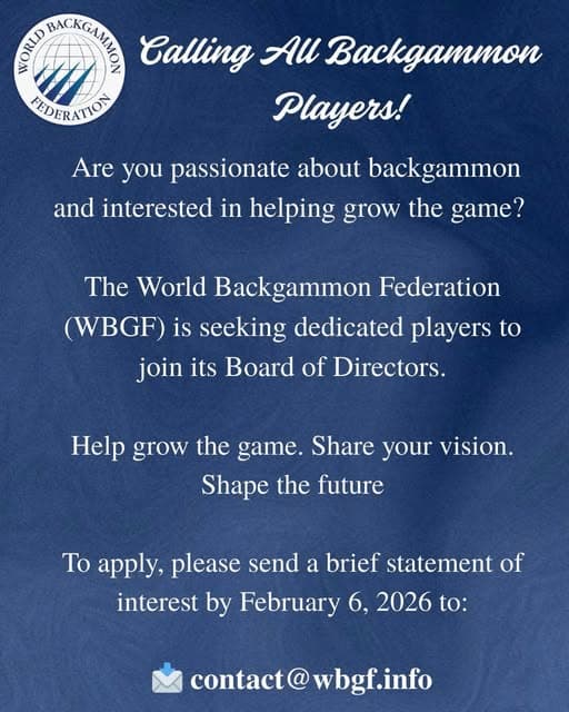Calling All Backgammon Players