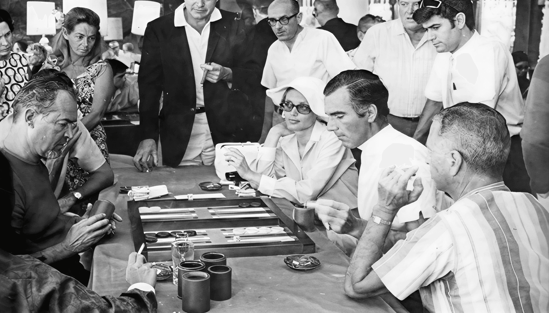 Professional backgammon tournaments